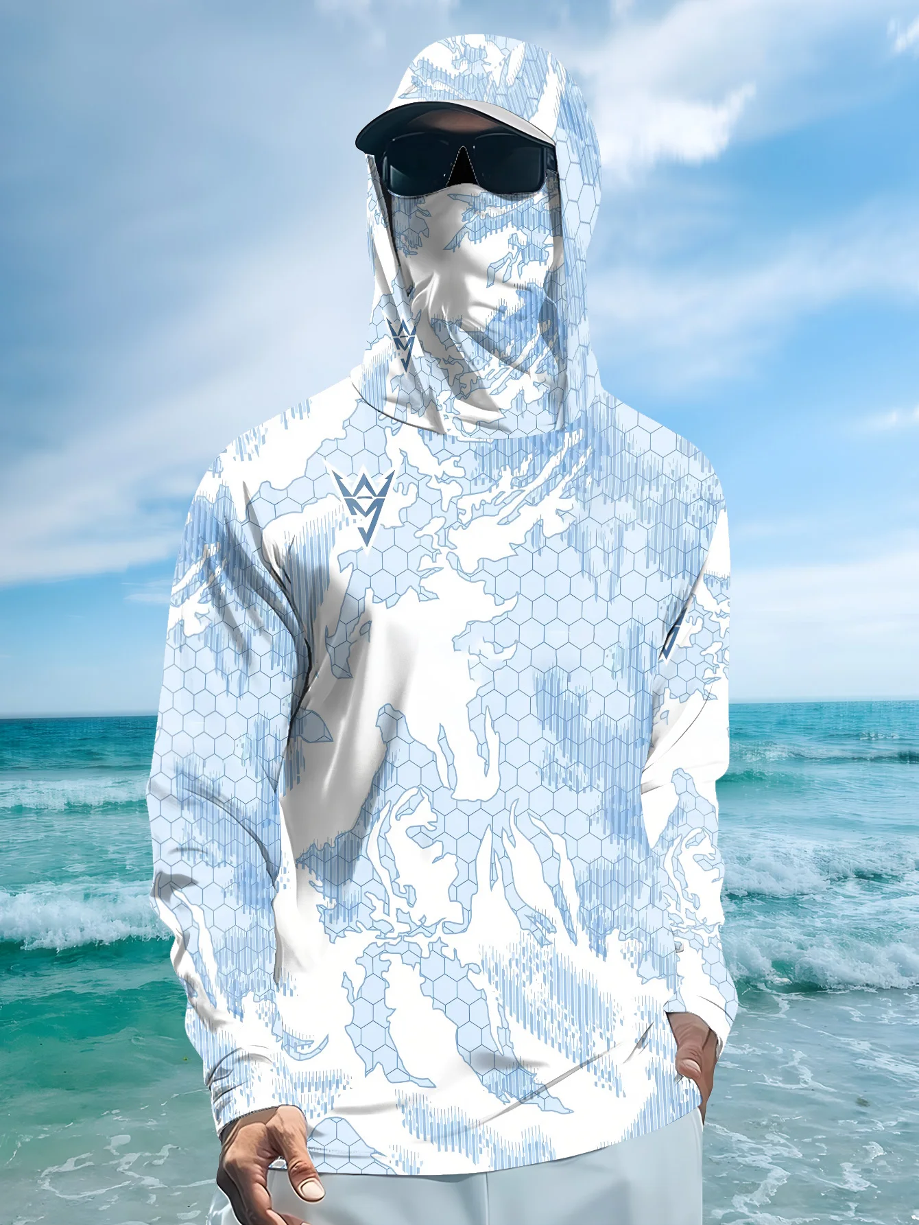 Fishing Shirt Uv Protection - 2026 Nieuw model UV-bestendig vissershirt met