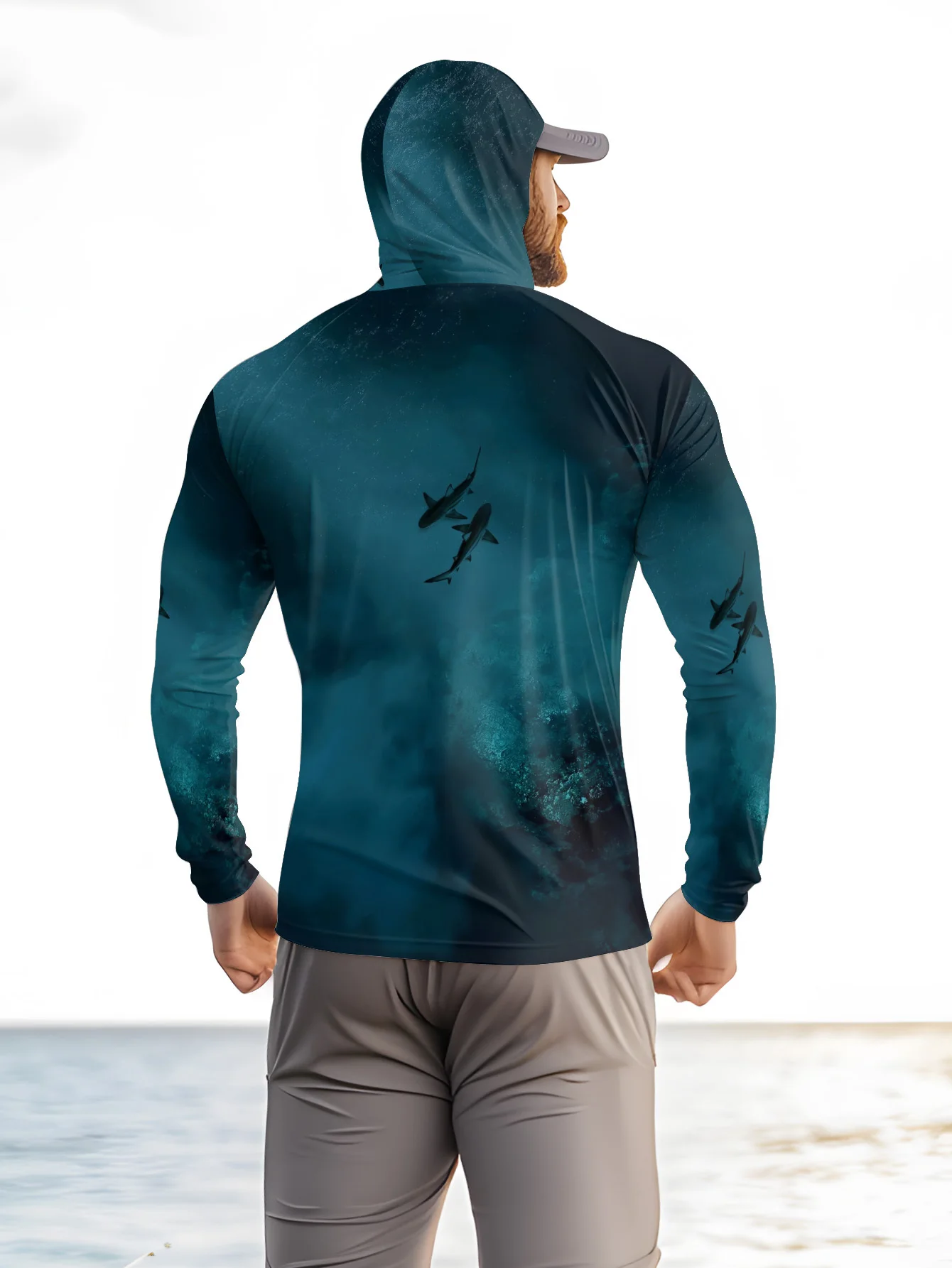 UPF50+ herenhoodie voor vissen - Fishing Mask Sun Protection recensie en prijs