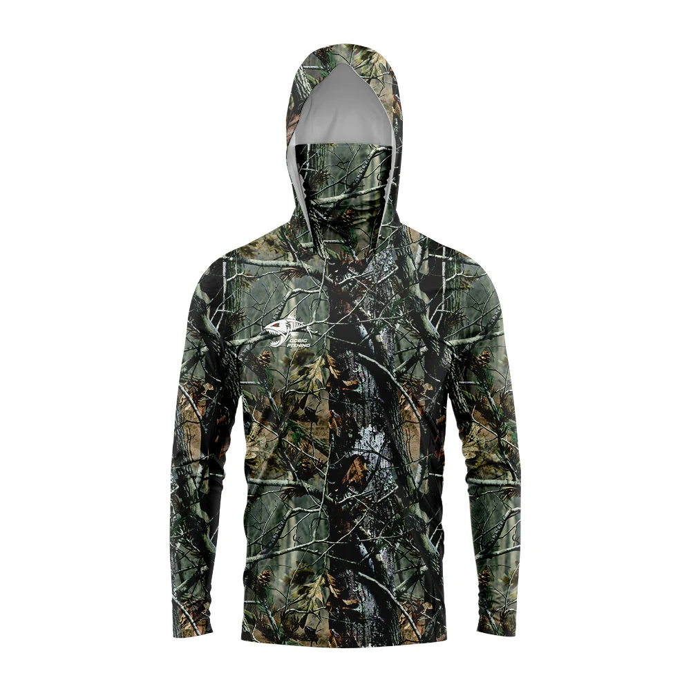 Heren camouflage zonbeschermen - Fishing Shirt Uv Protection recensie en prijs