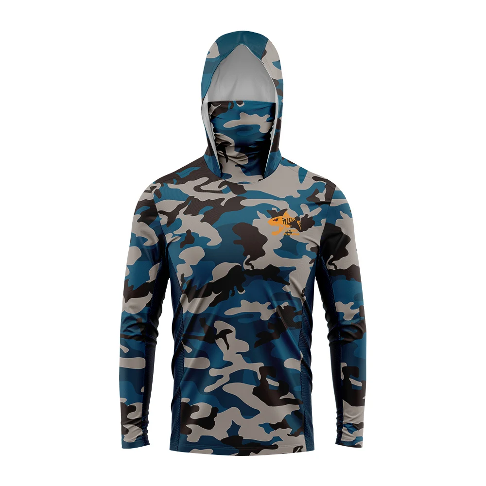 Heren camouflage zonbeschermen - Fishing Shirt Uv Protection recensie en prijs