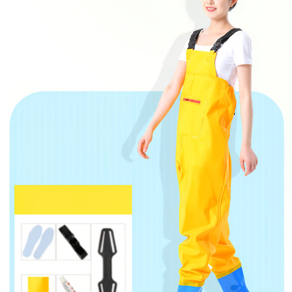 Hoogwaardige wadepak, visbroek - Fishing Rain Suit recensie en prijs