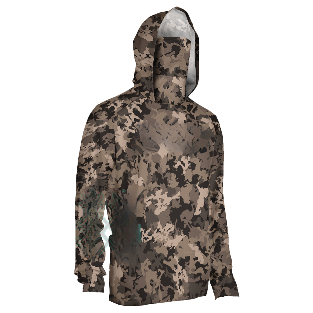 Groene jungle camouflage visse - Fishing Mask Sun Protection recensie en prijs