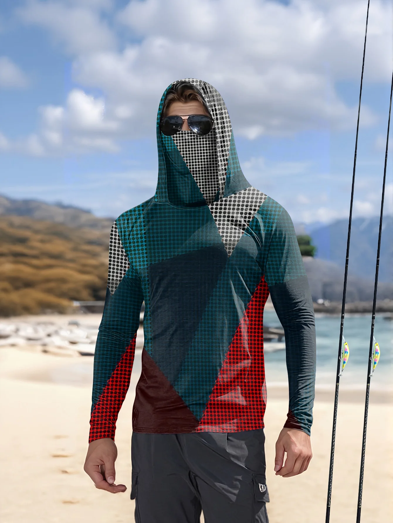 Visserijhoodie voor heren, lan - Fishing Shirt Uv Protection recensie en prijs